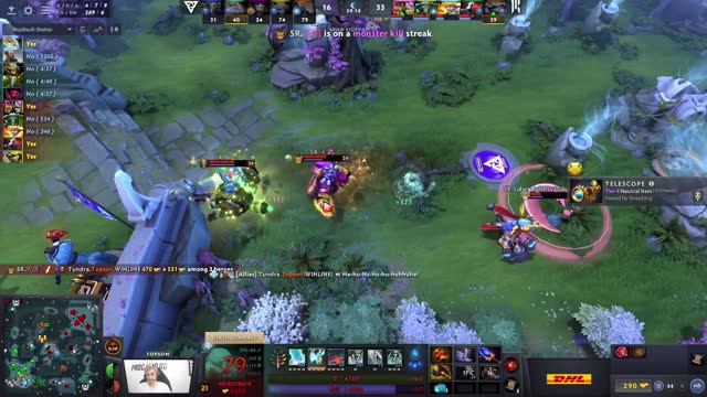 Arteezy kills Topson!