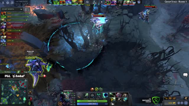 Newbee.uuu9/Moogy gets a double kill!