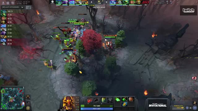 iG.V.super takes First Blood on LGD.fy!