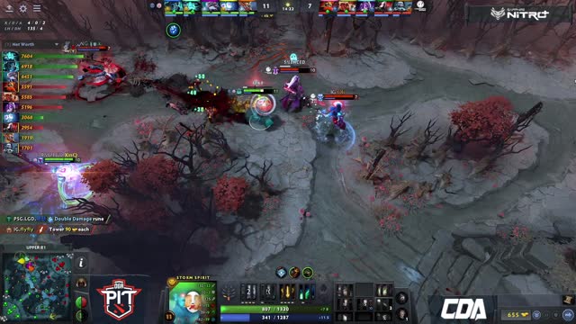 PSG.LGD gets 2 kills!