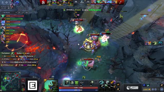 dream` gets a double kill!