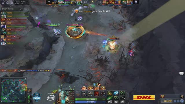 Topson gets a triple kill!