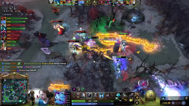 Tundra and G2 x iG trade 2 for 2!