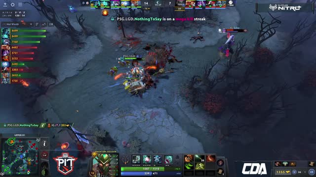 PSG.LGD gets 2 kills!