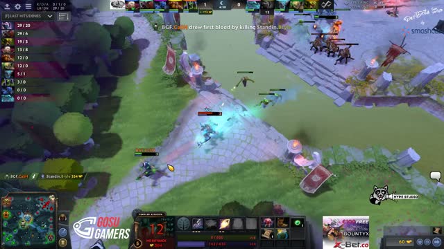 kxzh gets a double kill!