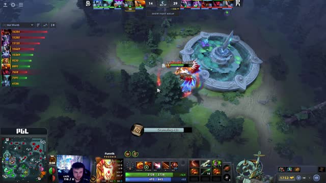 SR.SaberLight kills Dendi!