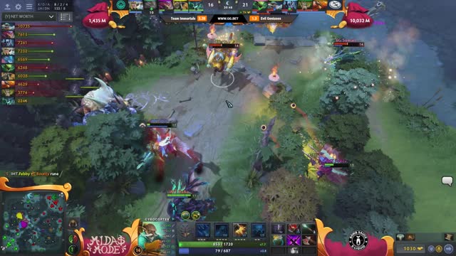 EG.Arteezy kills IMT.QO!