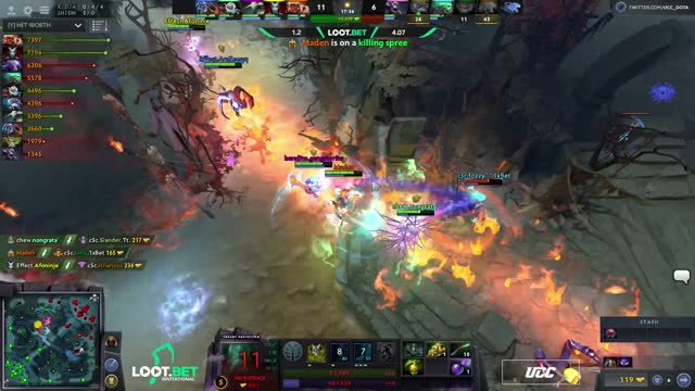 Afoninje gets a double kill!