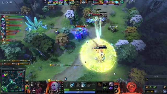 Beastcoast.Wisper kills PSG.LGD.Ame!