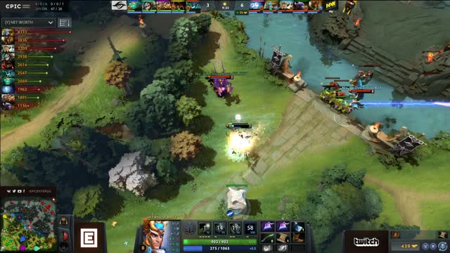 Dendi kills MidOne!