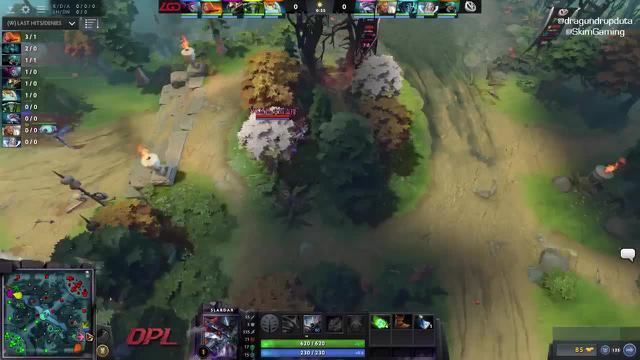 EHOME.hym takes First Blood on Yao!