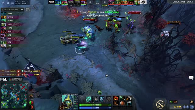 Secret.YapzOr gets a double kill!