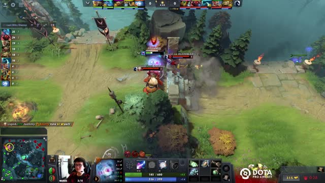 zai takes First Blood on Dy!