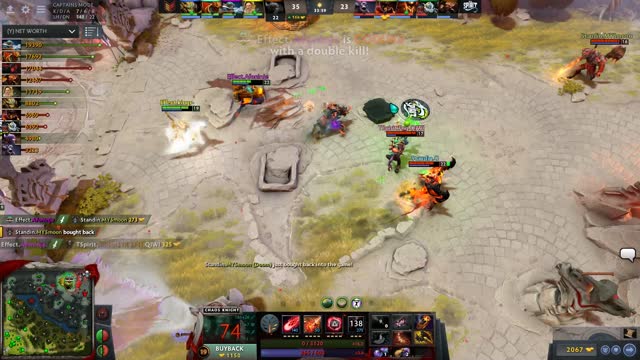 Afoninje gets a triple kill!