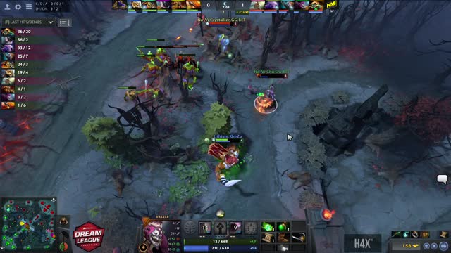 Na`Vi.Dendi kills Chu!