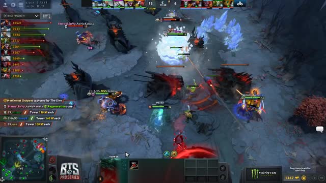 Newbee.Yawar kills Pandas.Sneyking!