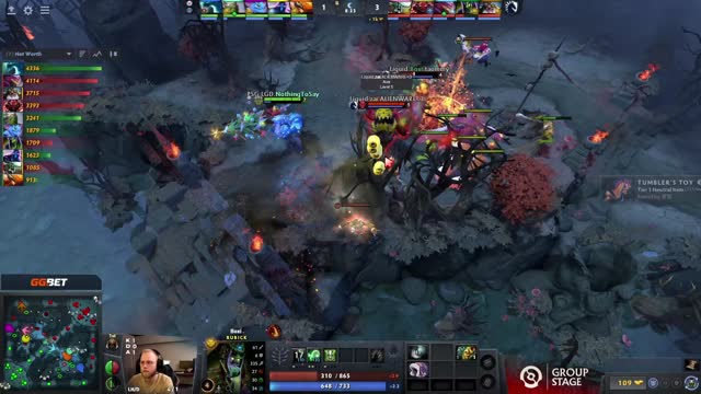 PSG.LGD.NothingToSay kills Liquid.Boxi!