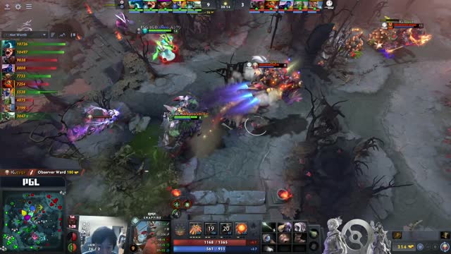 PSG.LGD gets a kill!