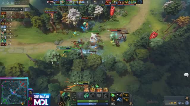 XinQ kills Liquid.MATUMBAMAN!