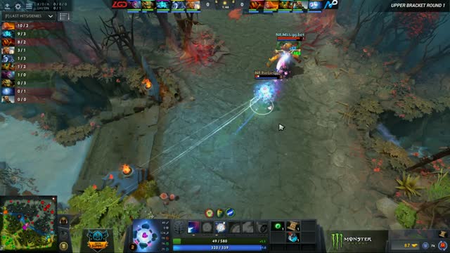 Yao takes First Blood on Fnatic.PieLieDie!