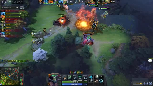 Fnatic.EternaLEnVy kills TNC.Sam H!