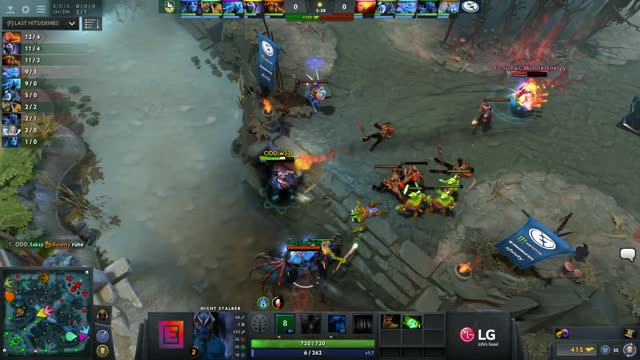 MiSeRy- takes First Blood on EG.Arteezy!