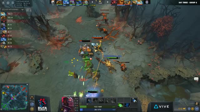 OG.JerAx takes First Blood on VP.artstyle!