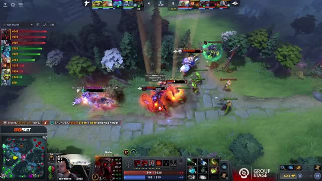 Secret gets 3 kills!
