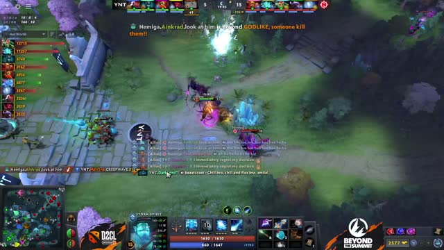 Ainkrad gets a triple kill!