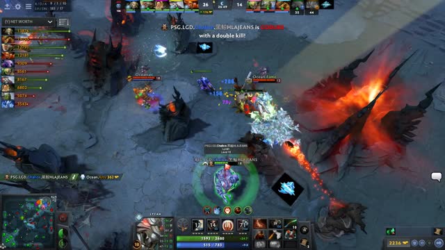 PSG.LGD.Chalice gets a double kill!