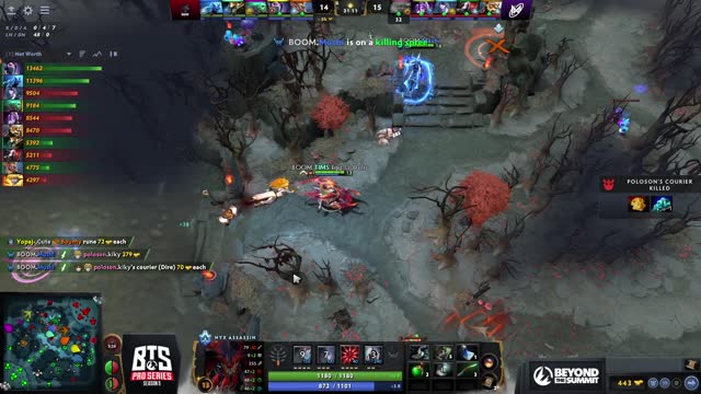 Mushi gets a double kill!