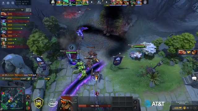 Alliance.Handsken kills Secret.MidOne!