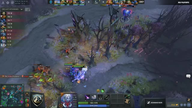 Black^ takes First Blood on TnC.TIMS!
