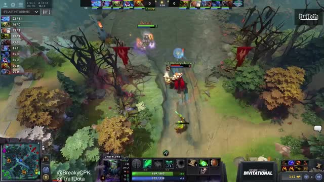 EG.Arteezy takes First Blood on Red.monkeys-forever!