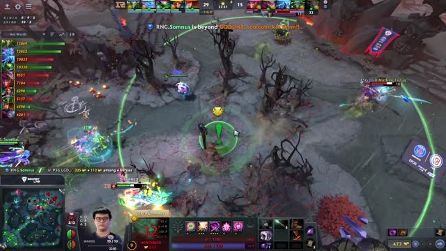 RNG.Somnus kills PSG.LGD.y`!