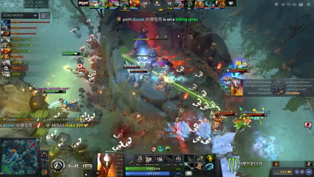 w33 gets a double kill!