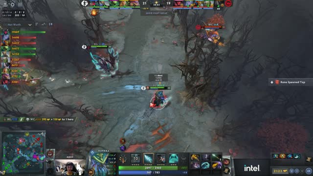 Arteezy gets a double kill!