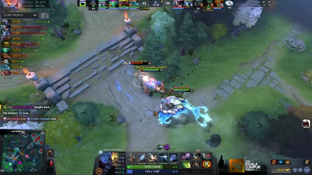 baiduking kills EG.Arteezy!