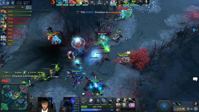 TNC.Kuku gets a triple kill!