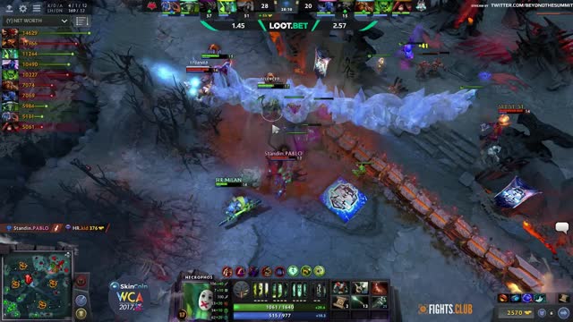 topson gets a double kill!