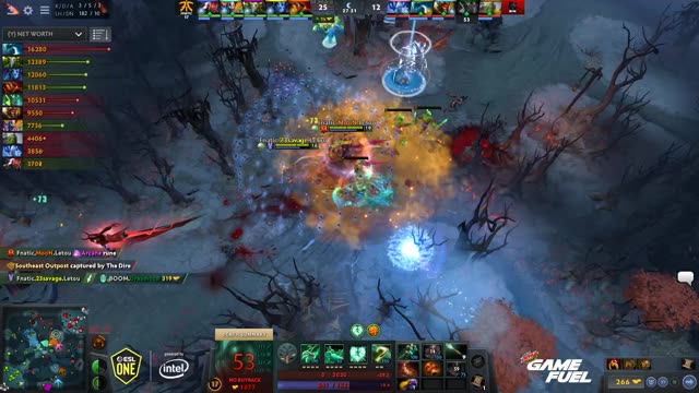 Fnatic.23savage kills Fervian!