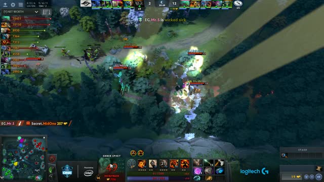 EG.Suma1L kills Secret.MidOne!