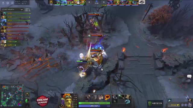 Secret.YapzOr kills Fnatic.PieLieDie!