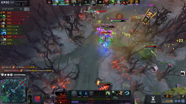 Fnatic.EternaLEnVy gets a triple kill!