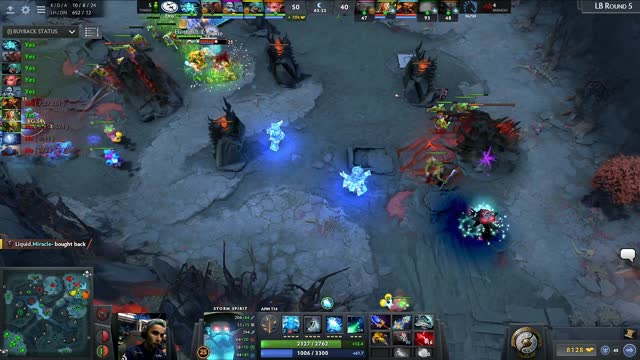 EG.Arteezy kills Liquid.MinD_ContRoL!