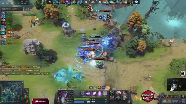 EG.Arteezy gets a double kill!