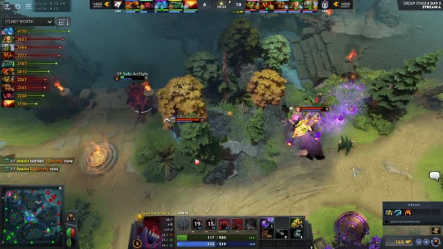 OG.Topson kills VP.Solo!