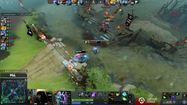 Fnatic.Raven kills ThunderP.PandaMoo!