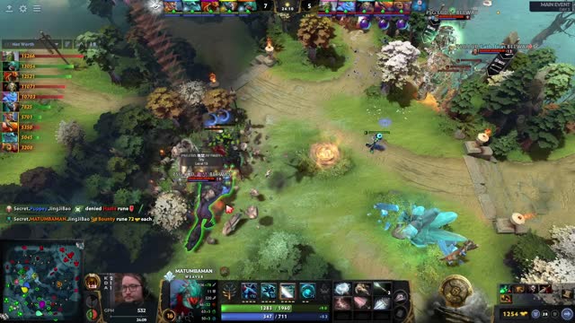 PSG.LGD.Ame kills Secret.MATUMBAMAN!