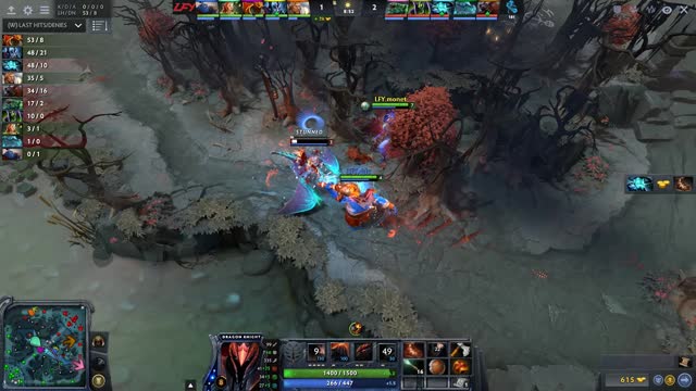 LFY.ddc kills Newbee.Faith!